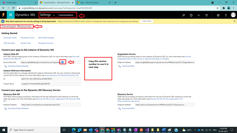 Connect Dynamics CRM with Postman Tool Environment
